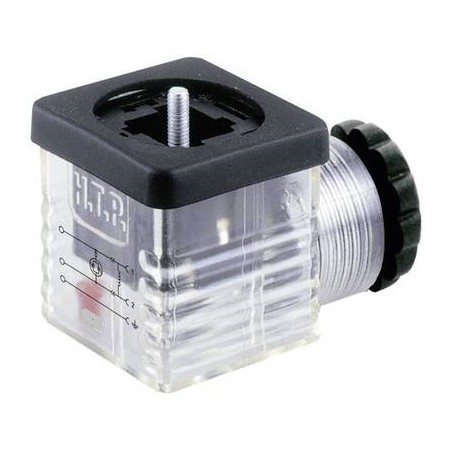 Ventilstecker mit LED (VAC)